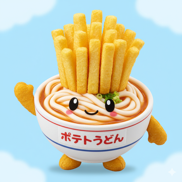 ポテトうどん